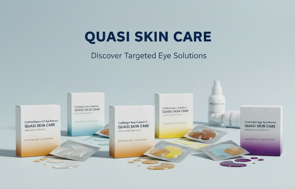 Quasi Skin Care eye patches and under-eye masks